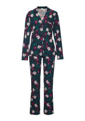 s.Oliver Pyjama Set, 2 Stk. tlg., im klassischen Stil günstig online kaufen