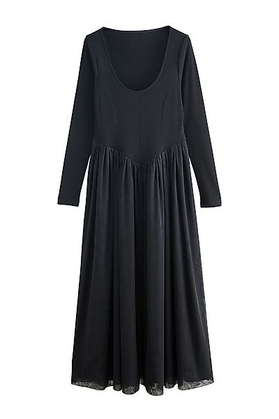 Next Midikleid Tüll-Midikleid aus Jersey-Mix (1-tlg) günstig online kaufen