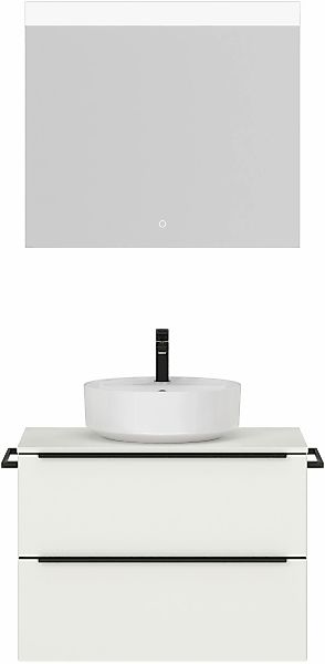 nobilia Badmöbel-Set "Alvene" vormontiert, mit Soft-Close, 2 Stk. tlg. günstig online kaufen