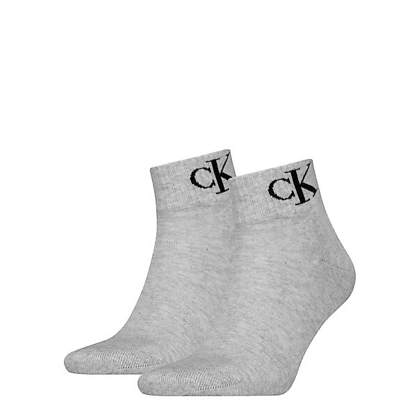 Calvin Klein Jeans Kurzsocken "CKJ MEN QUARTER 2P MONOGRAM" 2 Paar, 2 Stk. günstig online kaufen