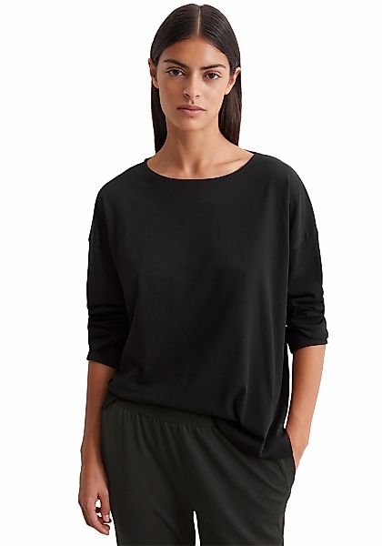 Marc OPolo Pyjamaoberteil "Mix & Match Cotton-Woven", Rundhalsausschnitt, S günstig online kaufen