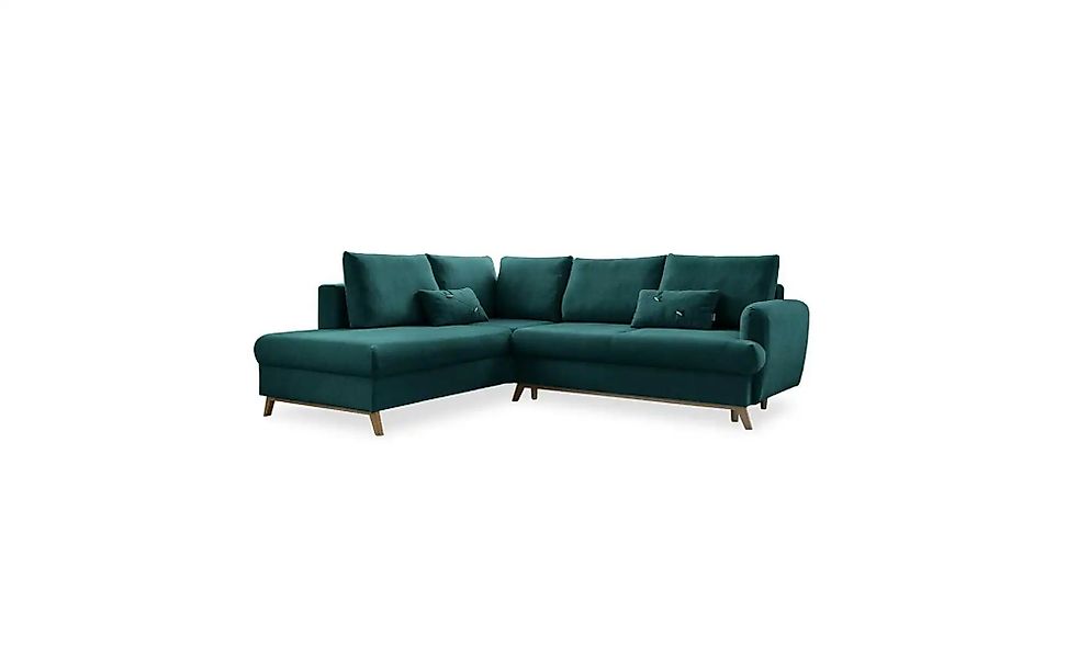 Miuform Ecksofa mit Schlaffunktion   ¦ türkis/petrol ¦ Maße (cm): B: 242 H: günstig online kaufen