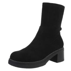 Ital-Design Elegante Ankle Boots mit Blockabsatz günstig online kaufen