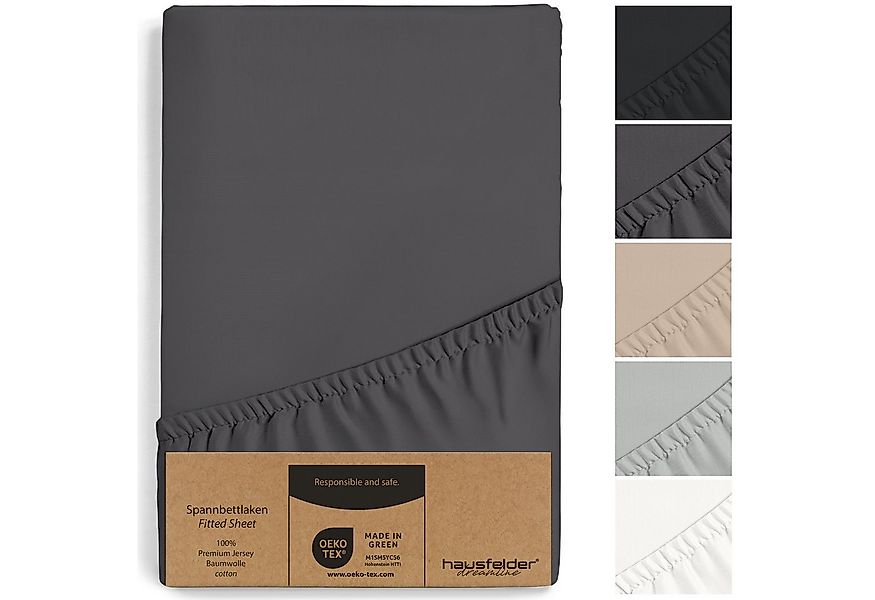 Hausfelder Spannbettlaken Boxspring Bettlaken 90/100x200 cm, bis 40cm Matra günstig online kaufen