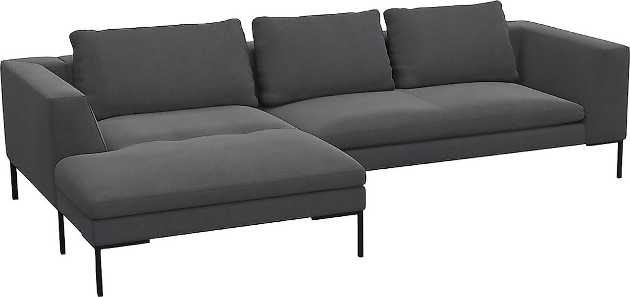 FLEXLUX Ecksofa »Loano, toller Sitzkomfort, L-Form«, modernes Sofa, frei im günstig online kaufen