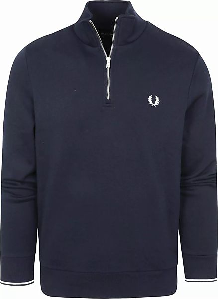Fred Perry Half Zip Pullover Navy Blau - Größe XL günstig online kaufen
