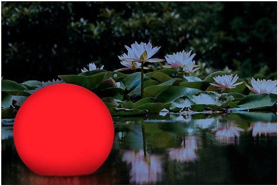 BONETTI LED Gartenleuchte "Kugelleuchte" LED-Board 1 Stk. günstig online kaufen