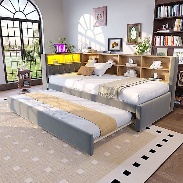 Flieks Daybett, Kinderbett Polsterbett 90x200cm mit günstig online kaufen