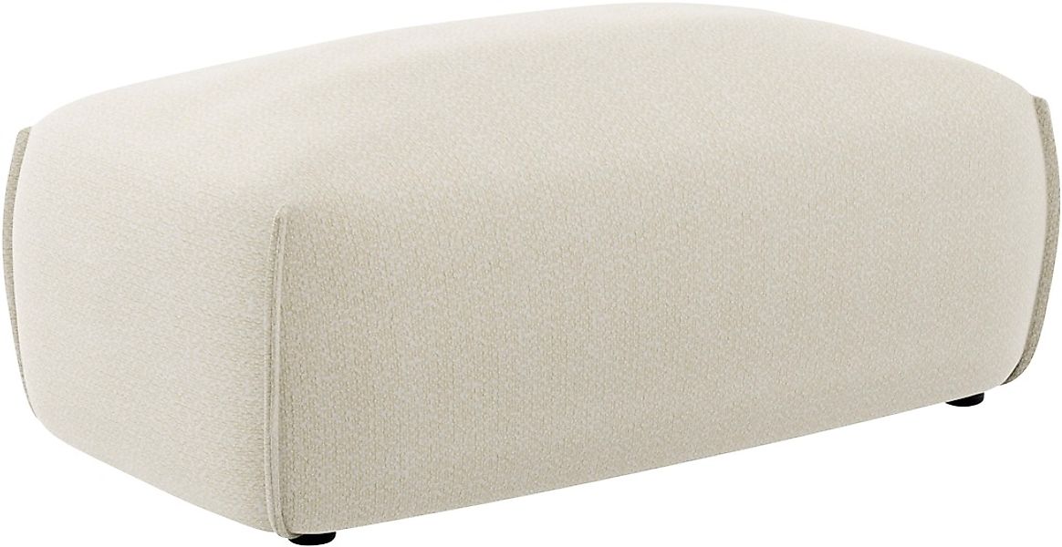 TRENDMANUFAKTUR Polsterhocker »Shawn« organische Form, mit hochwertigem Bez günstig online kaufen