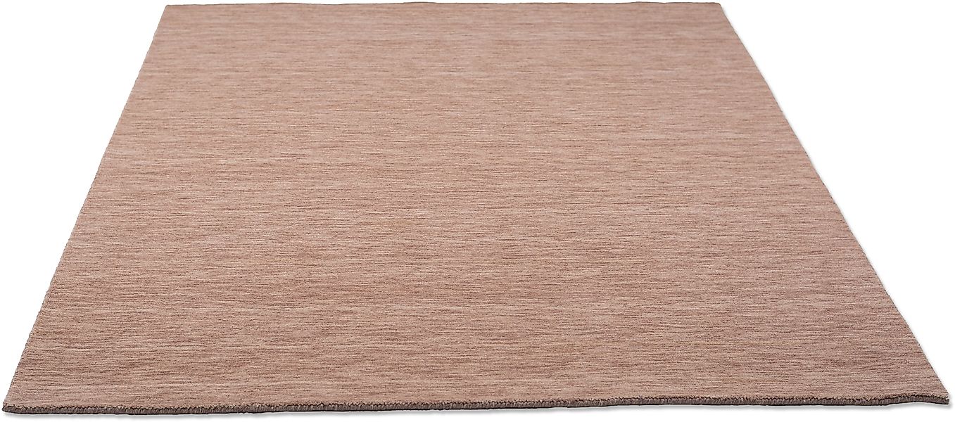 THEKO Wollteppich »Holi«, rechteckig, 13 mm Höhe, Uni-Farben, leicht melier günstig online kaufen