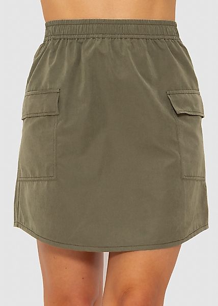 SASSYCLASSY Minirock Mini Rock mit aufgesetzten günstig online kaufen