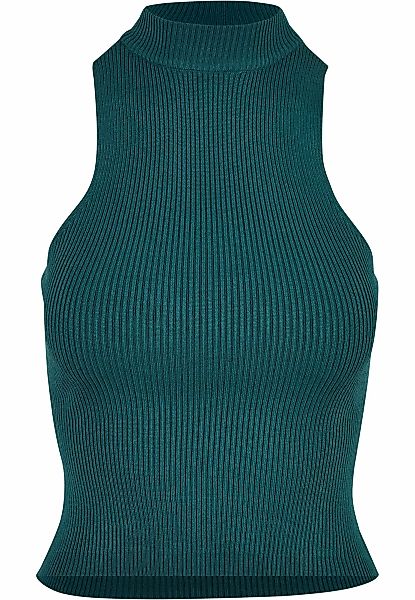 URBAN CLASSICS Muskelshirt "Urban Classics Damen Ladies Short Rib Knit Turt günstig online kaufen