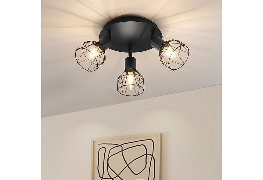 Zedelmaier Deckenstrahler Deckenleuchten 2/3/4 Flammig Deckenspots, E14/40W günstig online kaufen