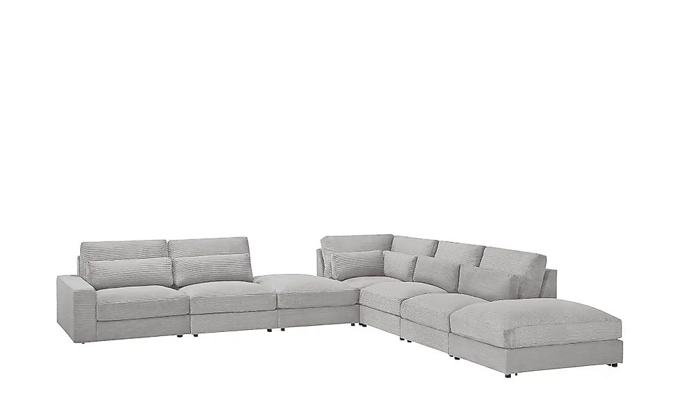 Ecksofa  Branna ¦ grau ¦ Maße (cm): B: 412 H: 88 T: 386.0 Polstermöbel > So günstig online kaufen