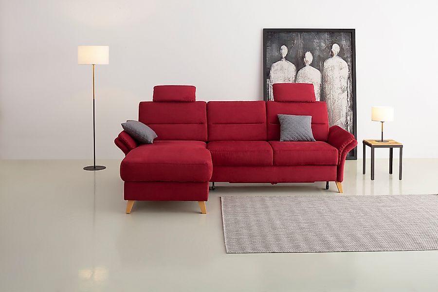 Home affaire Ecksofa Westerland L-Form, Federkern-Polsterung, günstig online kaufen