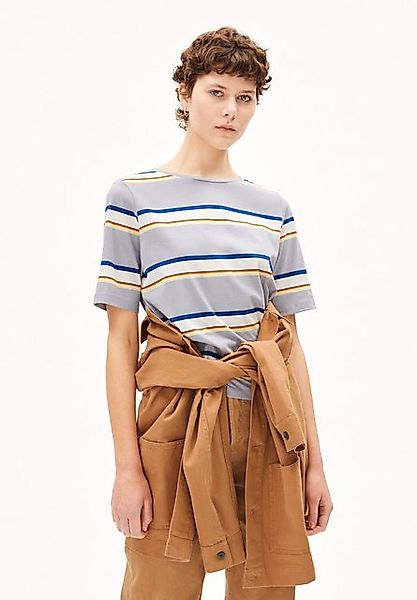Armedangels T-Shirt FINIAA MULTI STRIPES Damen (1-tlg., Loose Fit) T-Shirt günstig online kaufen