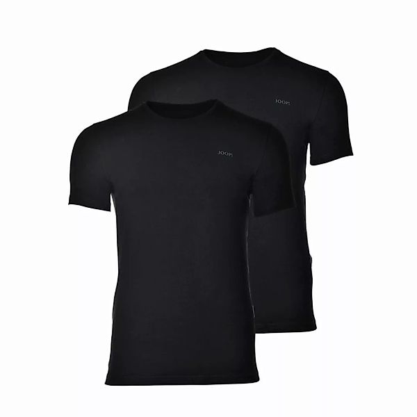JOOP! Herren Unterhemd 2er Pack - T-Shirt, Rundhals, Halbarm, Fine Cotton S günstig online kaufen