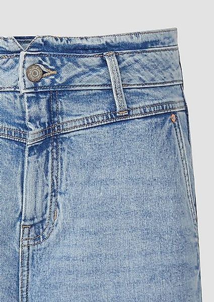 s.Oliver Jeansshorts Bermuda-Jeans / Relaxed Fit / High Rise / Barrel Leg günstig online kaufen