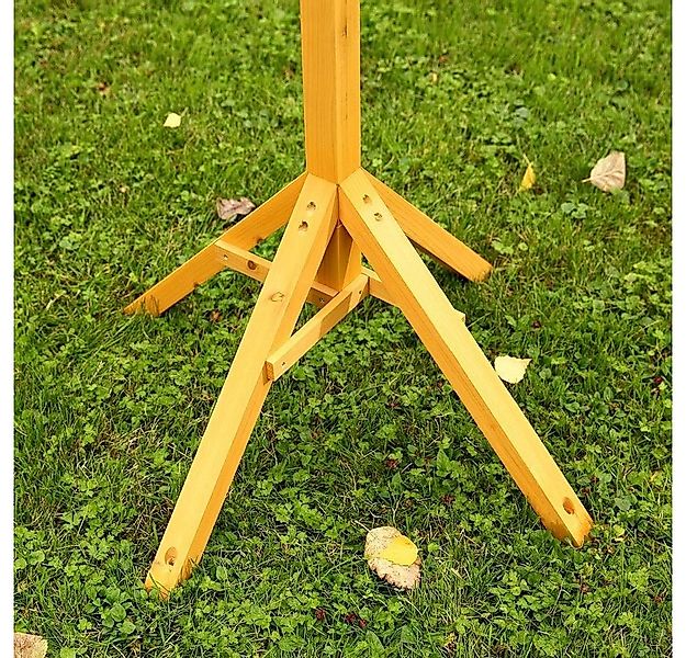 Melko Vogelhausständer Ständer für Vogelhaus aus Holz 1,05 Meter Vogelhauss günstig online kaufen