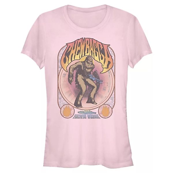 Star Wars - Chewbacca Dudebacca Psychadelic - Frauen T-Shirt günstig online kaufen