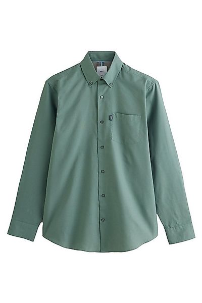 Next Businesshemd Pflegeleichtes Button-Down-Oxford-Hemd (1-tlg) günstig online kaufen