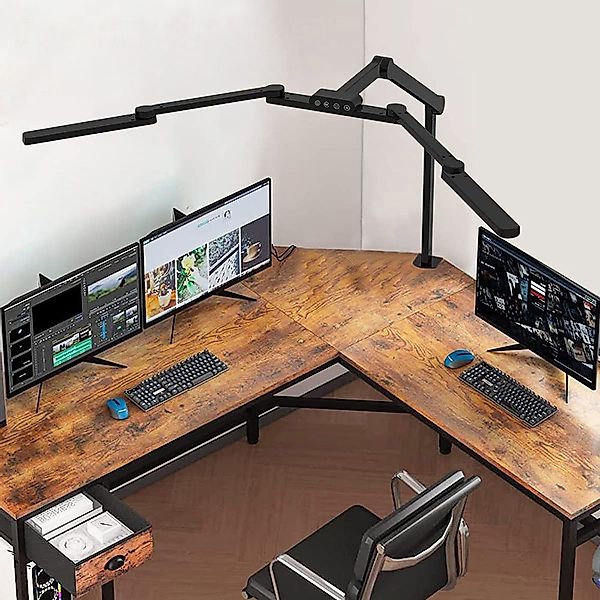 Rosnek LED Tischleuchte 24W, 105 cm, günstig online kaufen