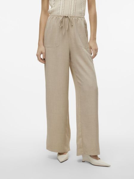 Vero Moda Schlupfhose "VMMELANEY HW LOOSE PANT WVN GA NOOS" Sommerhose günstig online kaufen