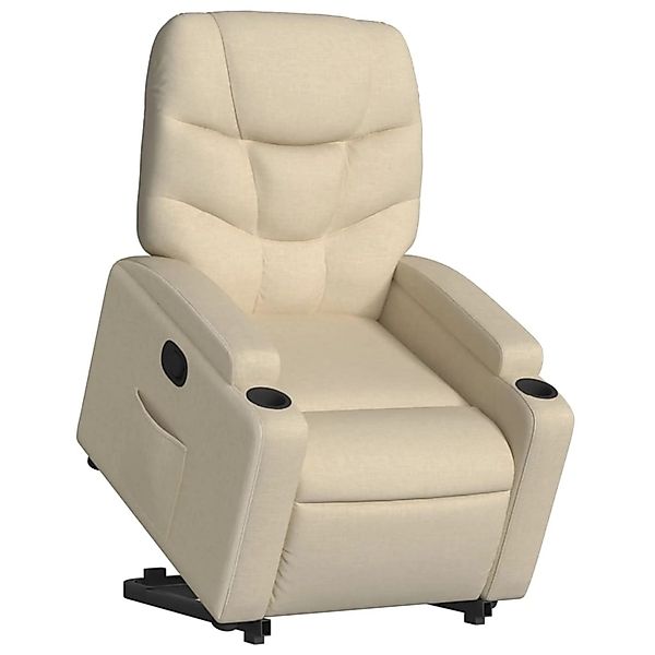 vidaXL Relaxsessel mit Aufstehhilfe Creme Stoff Modell 14 günstig online kaufen