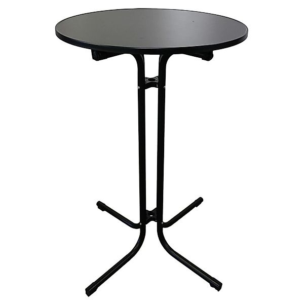 Chefgastro Stehtisch Mit Hussen Klappbar Rund Hxø 110X70Cm Bistrotisch Stah günstig online kaufen