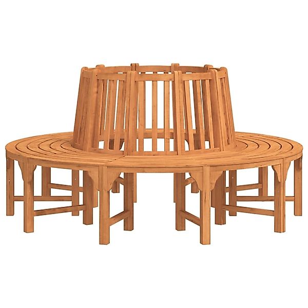 vidaXL Baumbank Rund Ø208 cm Massivholz Eukalyptus 3154103 günstig online kaufen
