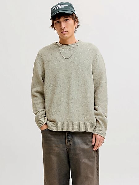 Jack & Jones Rundhalspullover "JORNORREBRO CATSKILLS KNIT CREW NECK SN" günstig online kaufen