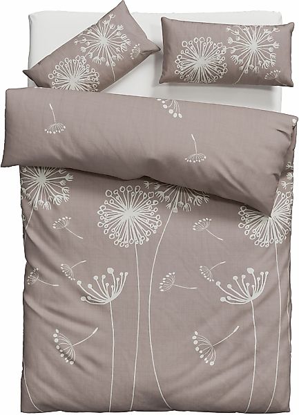 OTTO home Bettwäsche "Soucy" 2 Stk. tlg. ab Gr. 135x200, 100% Baumwolle, Re günstig online kaufen