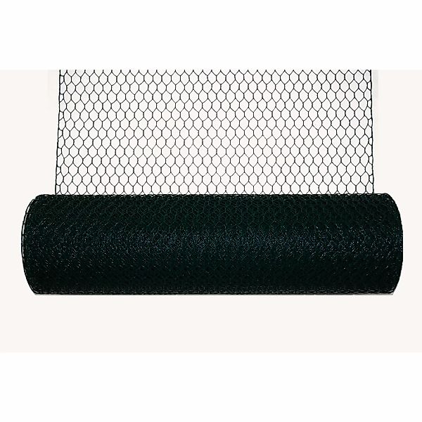 6-Eck-Geflecht PVC 25 mm x 1 mm Höhe 0,5 m Länge 25 m günstig online kaufen