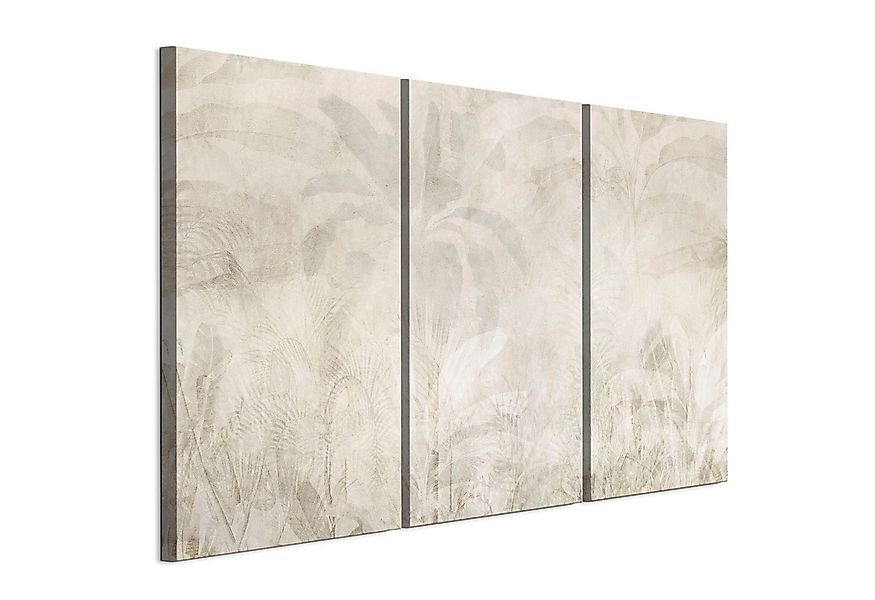 LUMASOUL Leinwandbild Gemälde auf 3 Leinwänden – Gemälde 90 x 60 cm, Indust günstig online kaufen