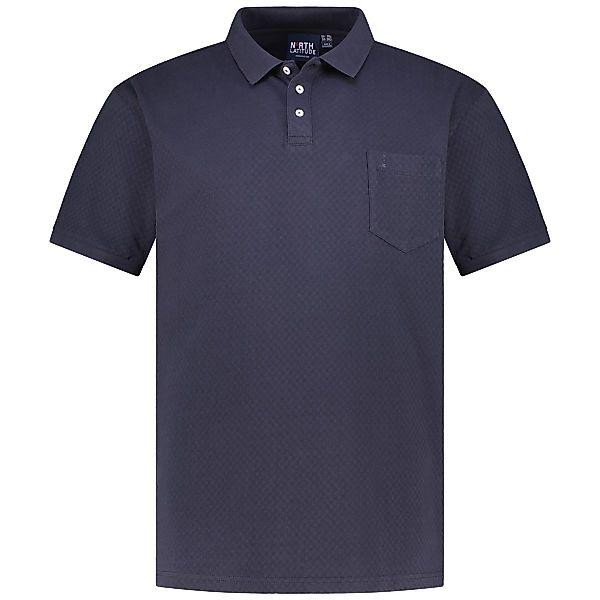 North Poloshirt aus Baumwolle Farbe blau Größe: 3XL günstig online kaufen