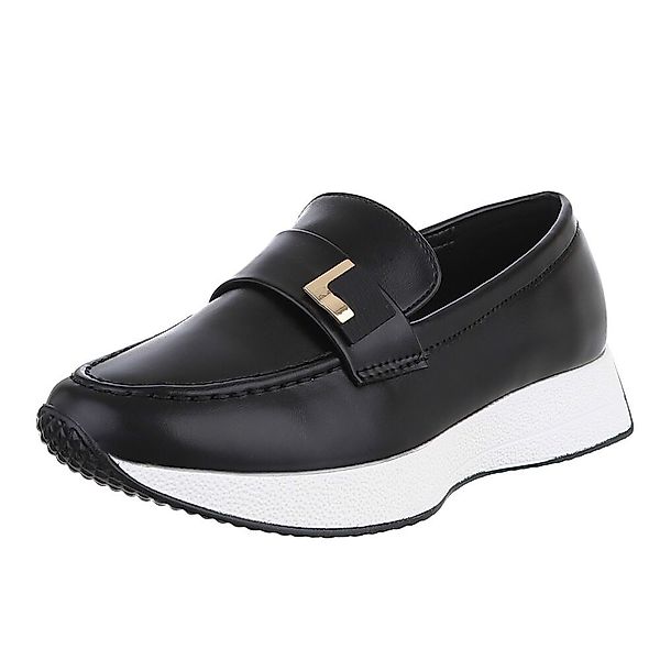 Ital-Design Elegante Loafers aus hochwertigem Material günstig online kaufen