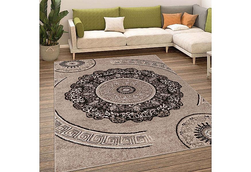 TaCa Home Teppich Moderner Designer Teppich Retro, rechteckig, Höhe: 13 mm, günstig online kaufen