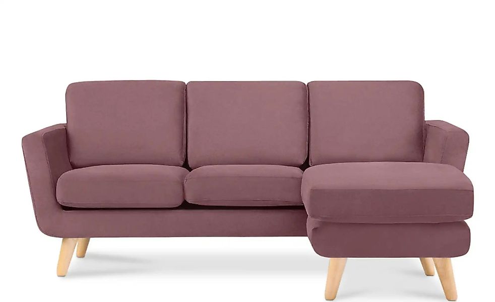 KONSIMO Ecksofa   ¦ rosa/pink ¦ Maße (cm): B: 190 H: 78 Polstermöbel > Sofa günstig online kaufen