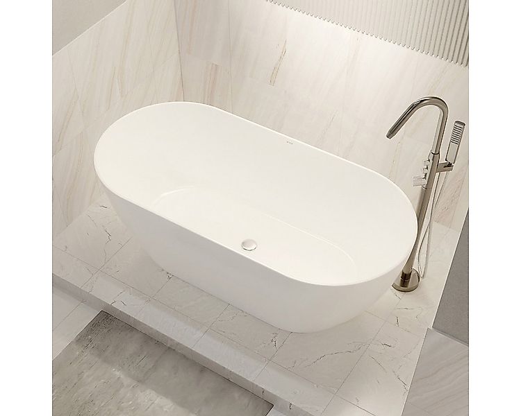 Bernstein Badewanne JAZZ PLUS 2.0 Weiß glänzend 168 x 80 cm, Freistehende B günstig online kaufen