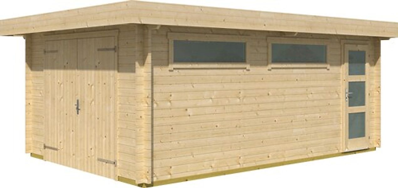 LASITA MAJA Garage »Canberra«, (Set, Mit zusätzliche Eingang), Garage + Hol günstig online kaufen