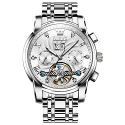 OLEVS Automatikuhr Luxus Herrenuhr Automatik Edelstahl günstig online kaufen