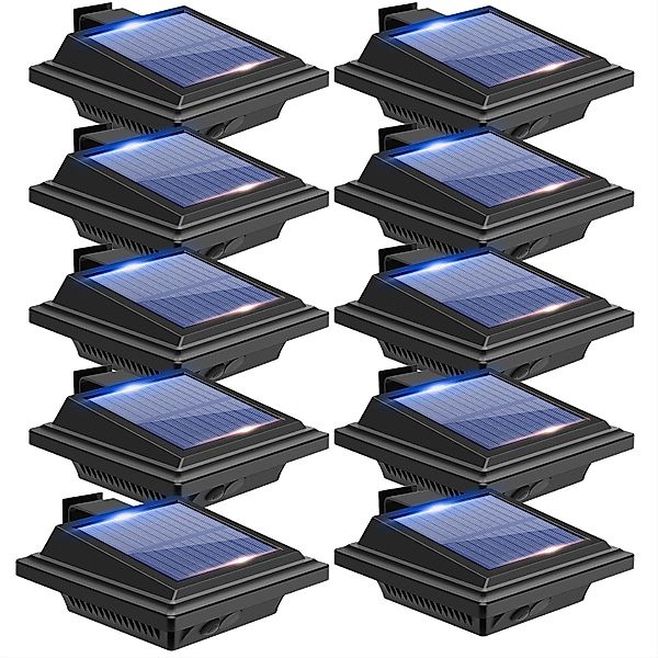 KingLux LED Dachrinnenleuchte 10Stk.40LED Solarleuchte mit günstig online kaufen