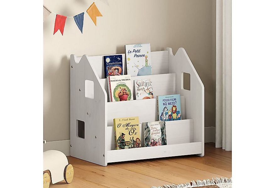 IDIMEX Kinderregal BRUNO, Bücherregal Montessori Kinderregal Kinderzimmer R günstig online kaufen