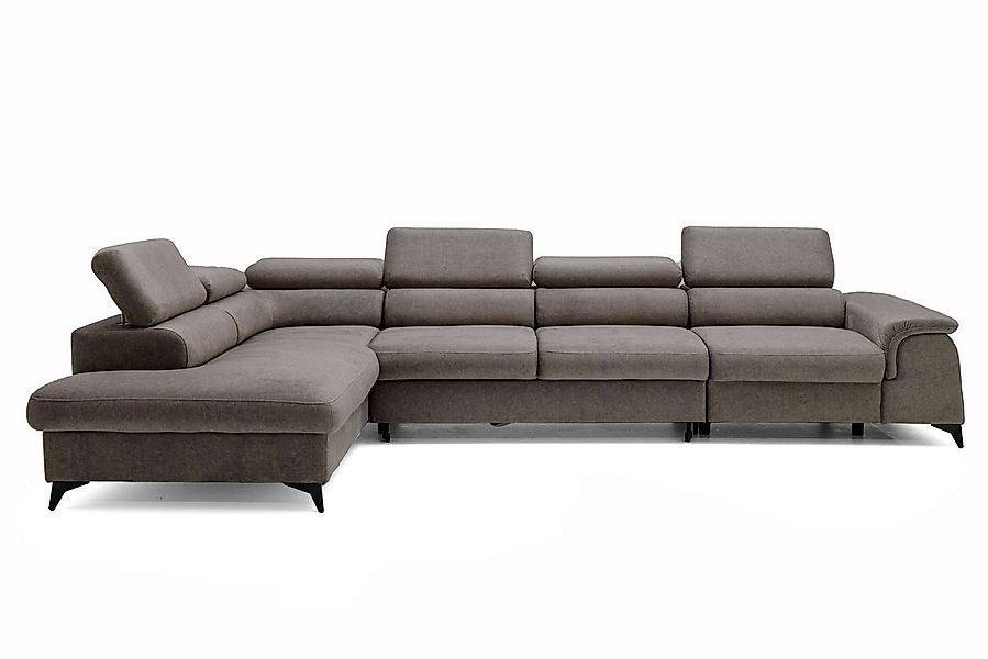 NEXT COLLECTION Ecksofa Plaza Maxi, Modernes Große sofa L-form mit Schlaffu günstig online kaufen