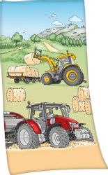 Herding Badetuch  Traktor ¦ mehrfarbig ¦ Maße (cm): B: 75 H: 1 Badtextilien günstig online kaufen