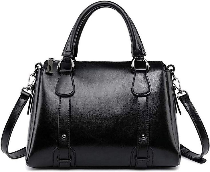 LuxusKollektion Handtasche Damen Leder Handtasche Henkeltasche günstig online kaufen
