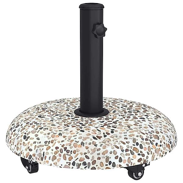 vidaXL Schirmhalter Sonnenschirmständer Mehrfarbig und Schwarz günstig online kaufen