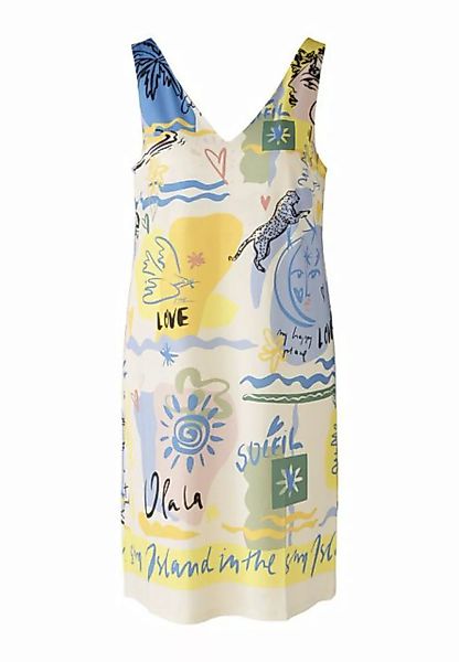 Oui Sommerkleid Kleid Slinky Touch Qualität günstig online kaufen