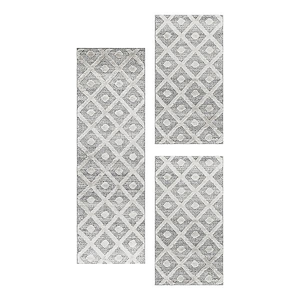 Carpettex Hochflor-Bettumrandung Geometrisch Design, Höhe 20 günstig online kaufen