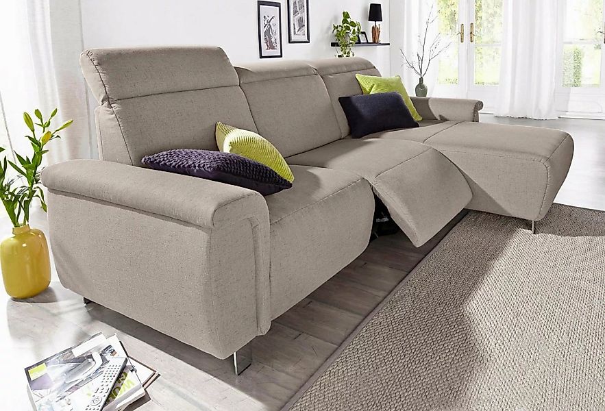 sit&more Ecksofa "Township L-Form", wahlweise mit elektrischer Wallfree-Fun günstig online kaufen